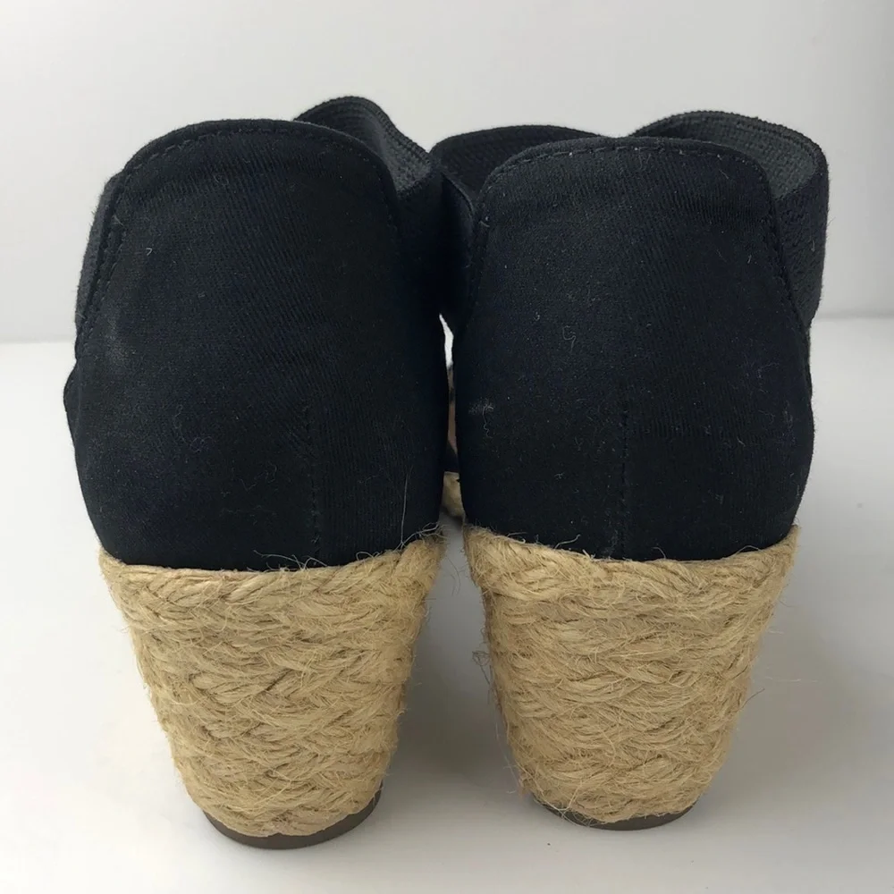 NEW White Mountain Hudlin Espadrille Wedges 7.5
